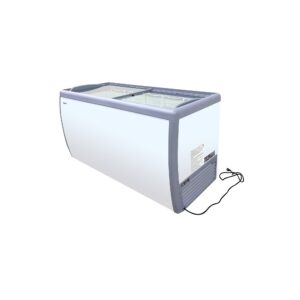 Polarman PLM-S460F 60″ Mobile Ice Cream Display Freezer, Flat Sliding Lid with 5 Baskets, 13.1 cu. ft.