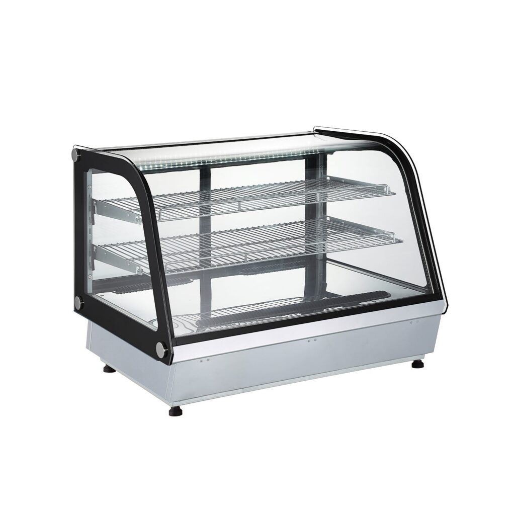 Polarman RTQ-160L-4 35″ Countertop Refrigerated Bakery Display Case with LED Lighting