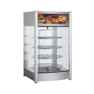 Polarman RTR-97L-2 18″ Self-Service Pizza Warmer with 4-Shelf Rotating Rack