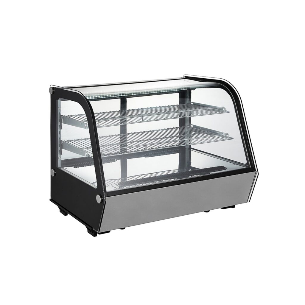 Polarman RTW-160L-4 35″ Countertop Refrigerated Bakery Display Case with LED Lighting