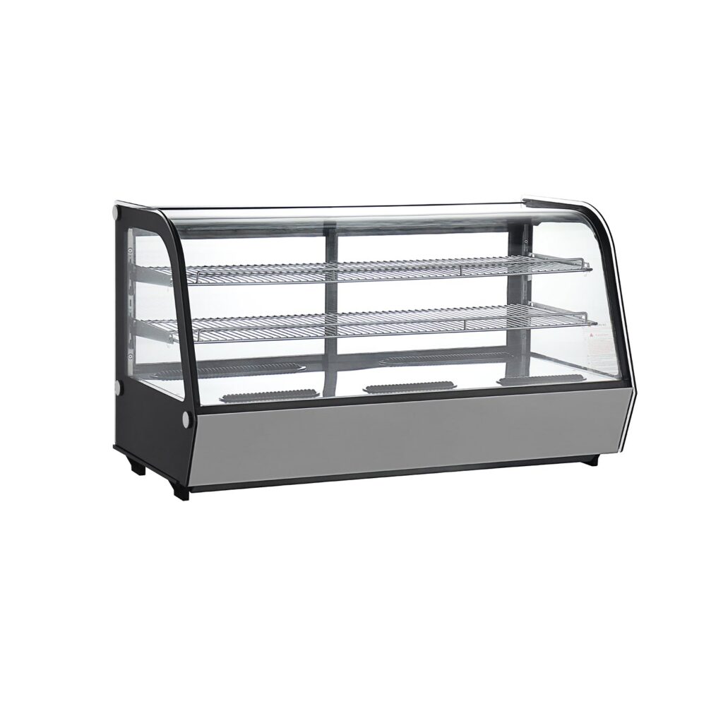 Polarman RTW-202L-4 48″ Countertop Refrigerated Bakery Display Case with LED Lighting