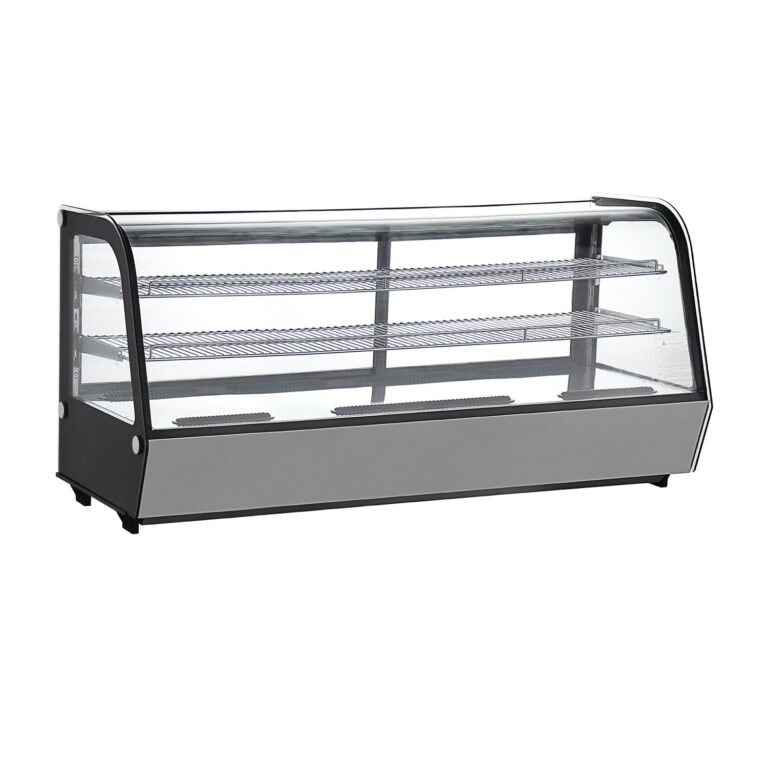 Polarman RTW-252L-4 60″ Countertop Refrigerated Bakery Display Case with LED Lighting