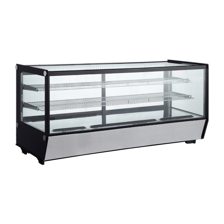 Polarman RTW-252L-5 60″ Countertop Refrigerated Bakery Display Case with LED Lighting