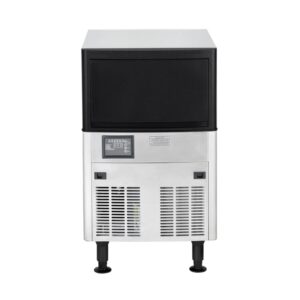 Polarman CM-129S 20″ Air-Cooled Cube 120 lb Undercounter Ice Machine with 40 lb Bin