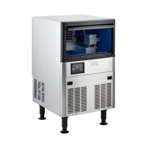 Polarman CM-129S 20″ Air-Cooled Cube 120 lb Undercounter Ice Machine with 40 lb Bin