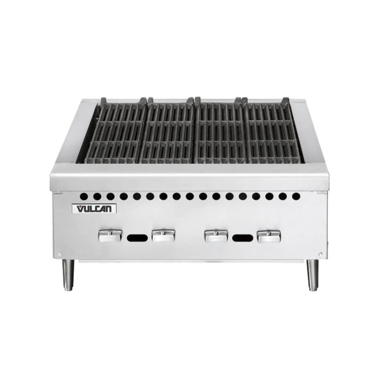 Vulcan VCRB25 Natural Gas 25″ Low Profile Radiant Charbroiler – 58,000 BTU