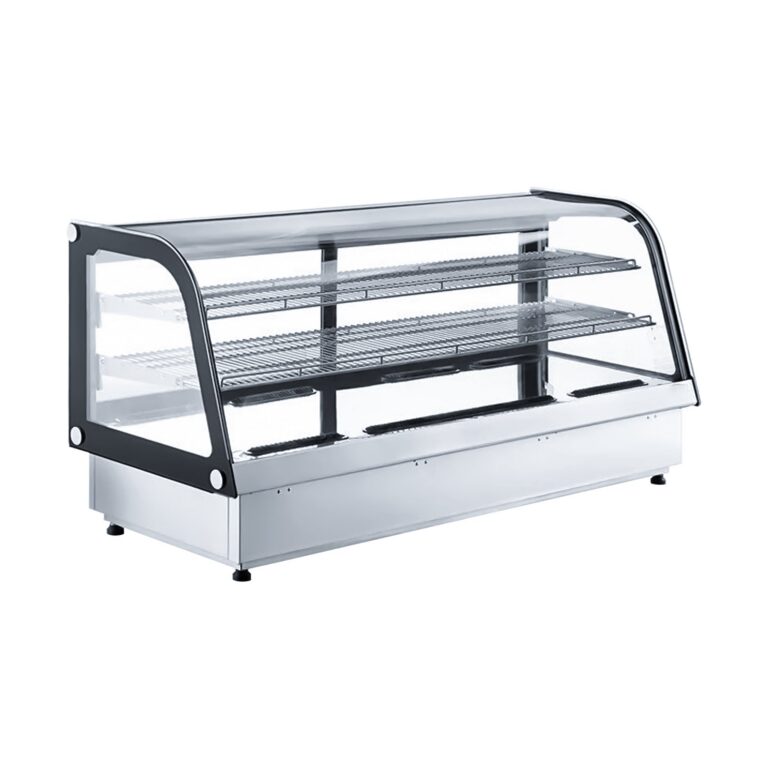 Polarman RTQ-252L-4 60″ Countertop Refrigerated Bakery Display Case with LED Lighting