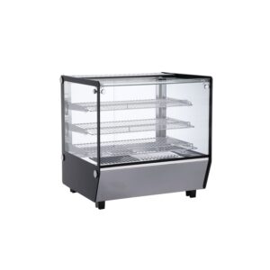 Polarman PLM-R120L-5 27″ 3 Shelf Countertop Heated Display Case with Sliding Doors