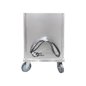Polarman PLM-W159L-P 31 2/5″ Undercounter Half Size Insulated Heated Holding / Proofing Cabinet with Clear Door