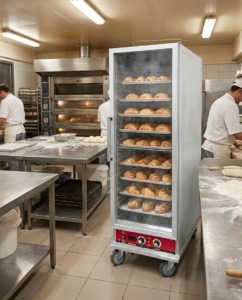 Polarman PLM-W420L 31 2/5″ Full Size Non-Insulated Heated Holding / Proofing Cabinet with Clear Door