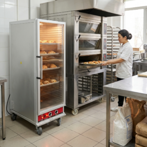 Polarman PLM-W420L 31 2/5″ Full Size Non-Insulated Heated Holding / Proofing Cabinet with Clear Door