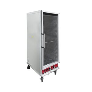 Polarman PLM-W420L-P 31 2/5″ Full Size Insulated Heated Holding / Proofing Cabinet with Clear Door