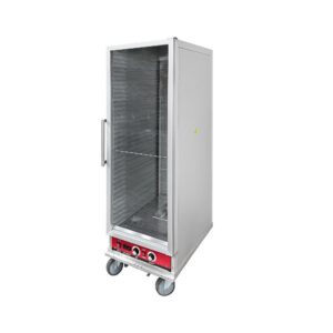 Polarman PLM-W420L-P 31 2/5″ Full Size Insulated Heated Holding / Proofing Cabinet with Clear Door