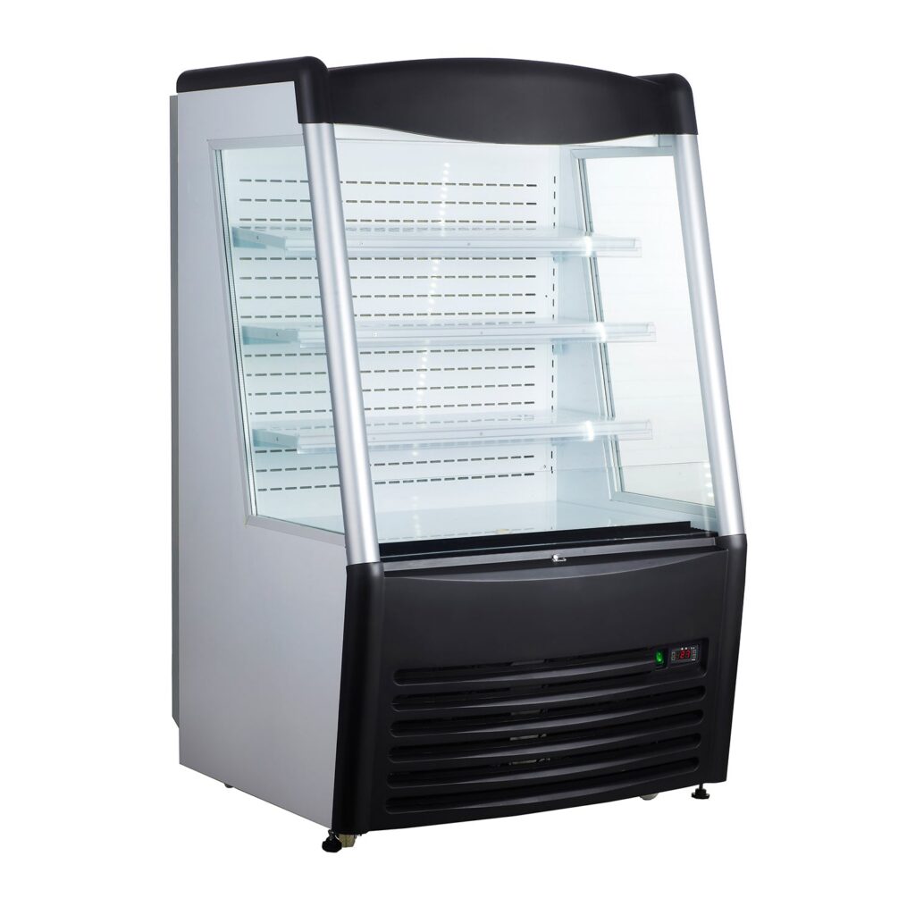 Polarman PLM-R390L 36″ Vertical Air Curtain Merchandiser with 3 Shelves