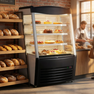 Polarman PLM-R390L 36″ Vertical Air Curtain Merchandiser with 3 Shelves