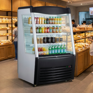 Polarman PLM-R390L 36″ Vertical Air Curtain Merchandiser with 3 Shelves