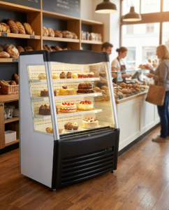Polarman PLM-R390L 36″ Vertical Air Curtain Merchandiser with 3 Shelves