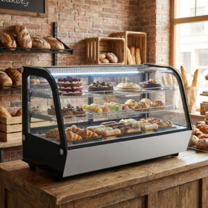Polarman PLM-W202L-4 48″ Countertop Refrigerated Bakery Display Case with LED Lighting