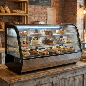Polarman PLM-W202L-4 48″ Countertop Refrigerated Bakery Display Case with LED Lighting
