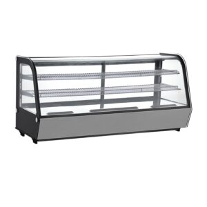 Polarman PLM-W252L-4 60″ Countertop Refrigerated Bakery Display Case with LED Lighting
