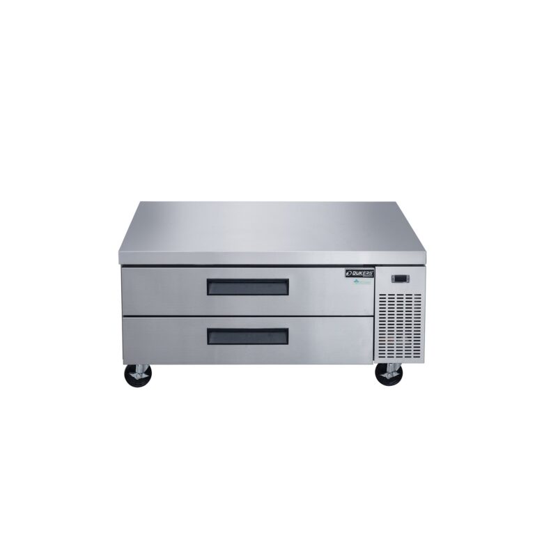 Dukers DCB48-D2 48″ Refrigerated Chef Base with 2 Drawers, All Stainless Steel