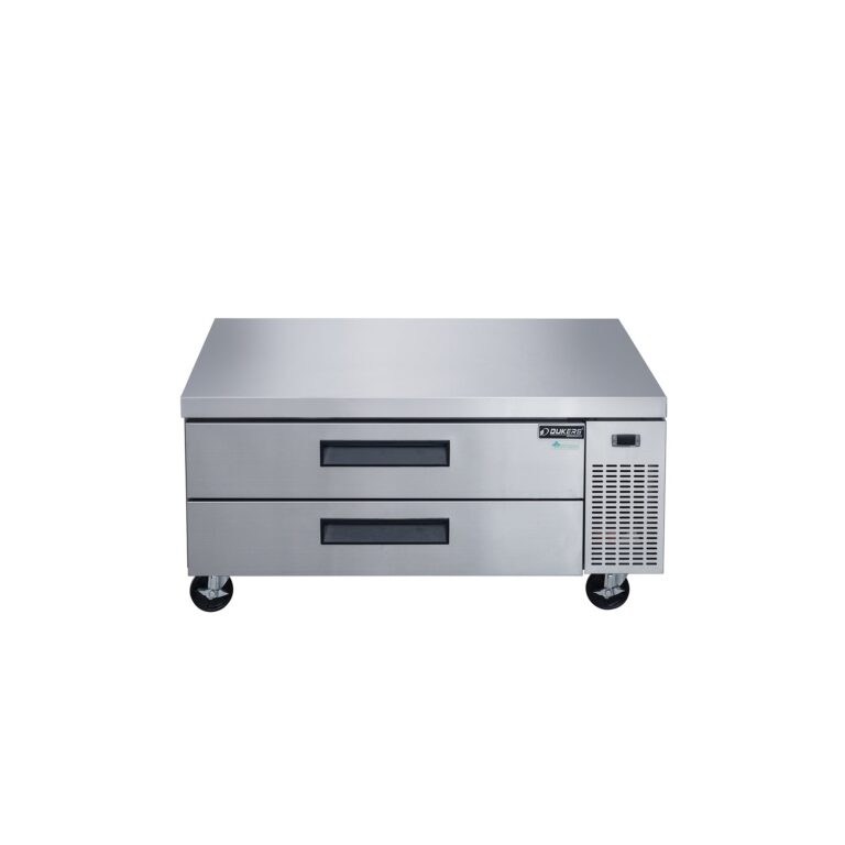 Dukers DCB52-D2 52″ Refrigerated Chef Base with 2 Drawers, All Stainless Steel