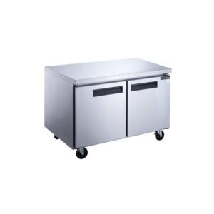 Dukers DUC36R 36″ Undercounter Refrigerator with Two Solid Full Doors, 9.6 Cu.Ft.