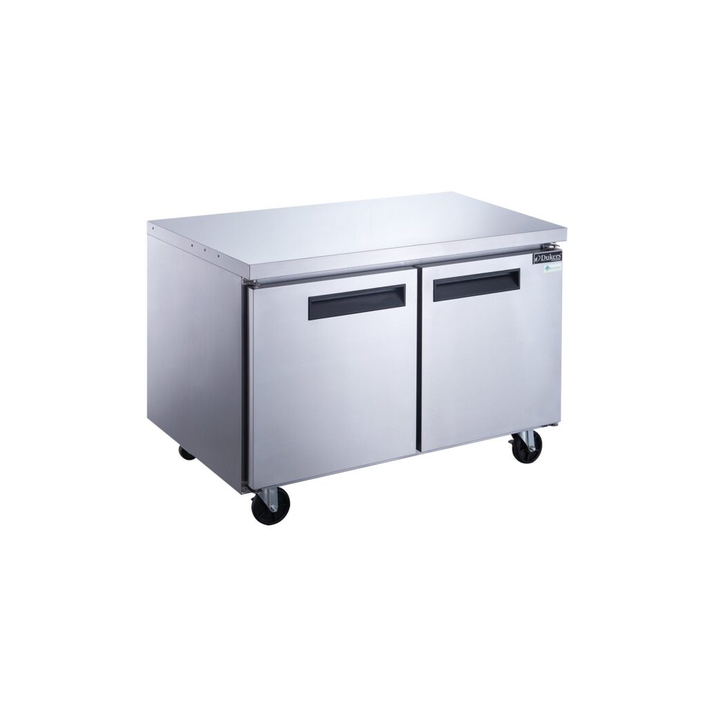 Dukers DUC48R 48 1/8″ Undercounter Refrigerator with Two Solid Full Doors, 12.2 Cu.Ft.