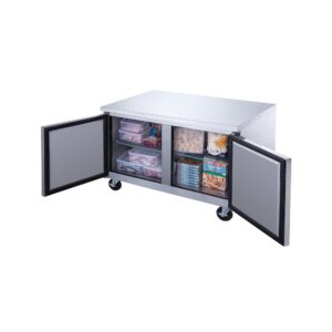 Dukers DUC48R 48 1/8″ Undercounter Refrigerator with Two Solid Full Doors, 12.2 Cu.Ft.