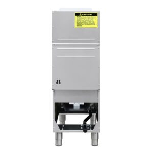 Flamaster FLM-VF40-NG 15 1/2″ Gas Open Pot Fryer, SS304 Oil Tank, Natural Gas, 40-50 lb, 100,000 BTU
