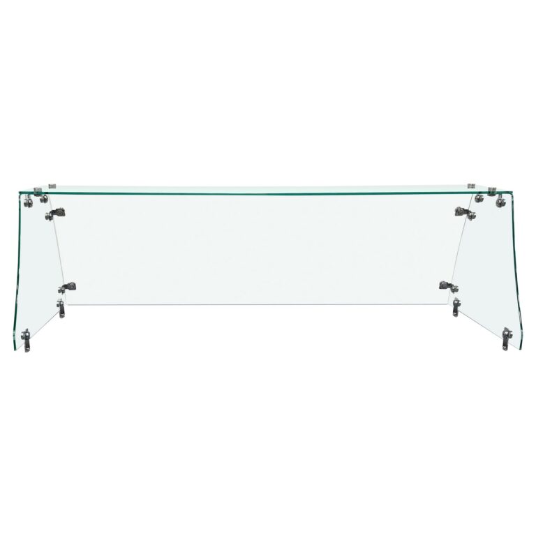 Polarman PLM-S360F-SG 49 3/5″ Flat Glass Sneeze Guard