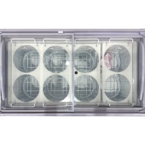 Polarman PLM-S360FG 49 3/5″ Ice Cream Dipping Cabinet