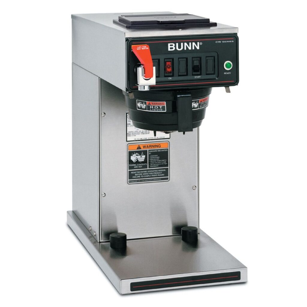 BUNN CWTF-DV-TC Dual-Volt Thermal Carafe Coffee Brewer — Plumbed, Stainless Steel (Carafe Sold Separately)
