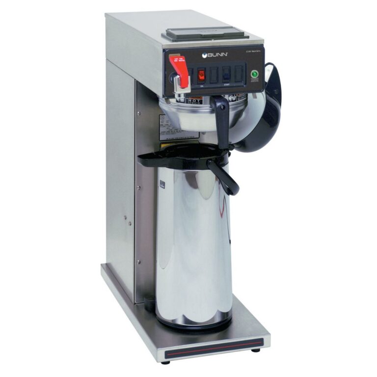 BUNN CWTF15-APS Airpot Coffee Brewer — Plumbed, Stainless Steel Funnel (Airpot Sold Separately)