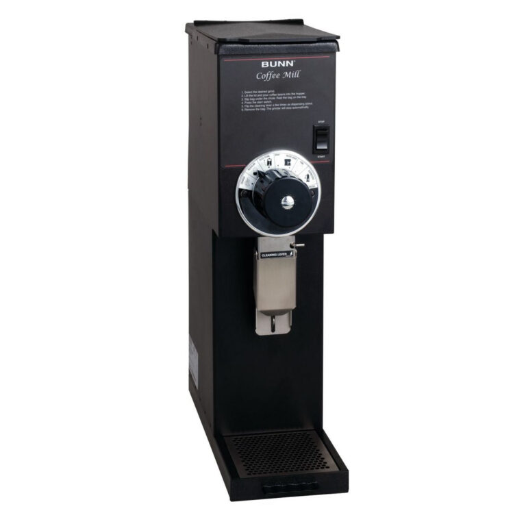 BUNN G2 HD Bulk Coffee Grinder, 2 lb Hopper — 120V, Black