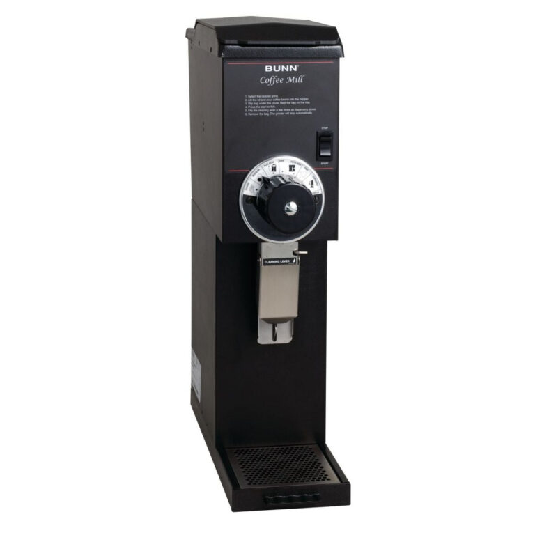 BUNN G3 HD Bulk Coffee Grinder, 3 lb Hopper — 120V, Black