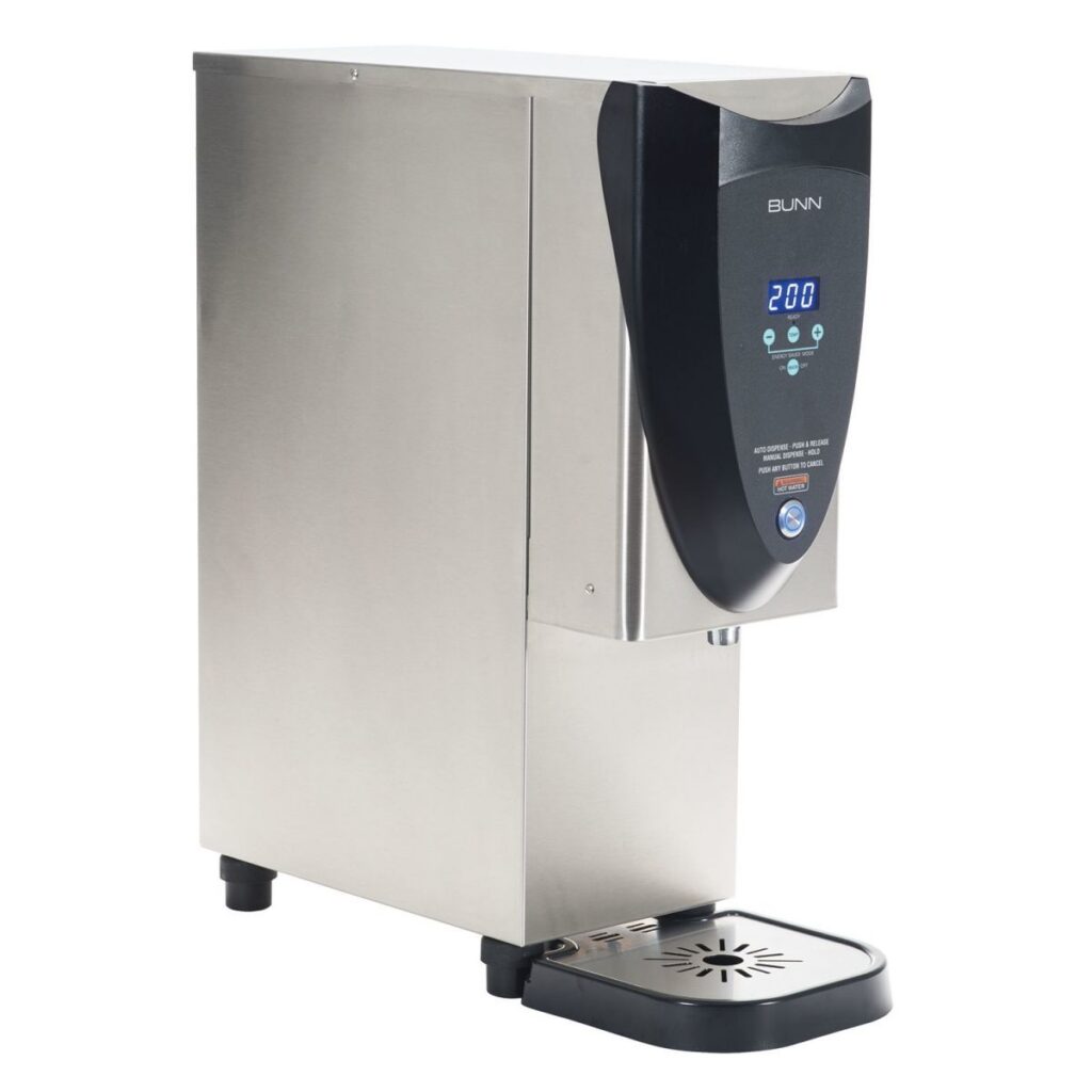 BUNN H3X Hot Water Dispenser, 3-Gallon — 120V, Stainless Steel
