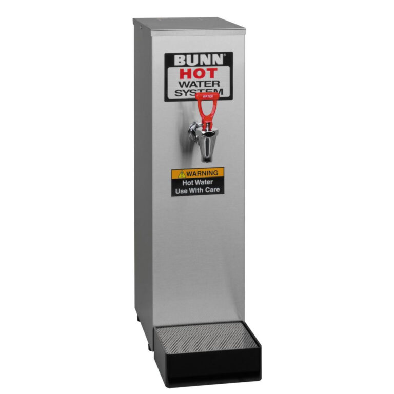 BUNN HW2 Hot Water Dispenser — 120V, 2 Gallon (7.6L), Stainless Steel