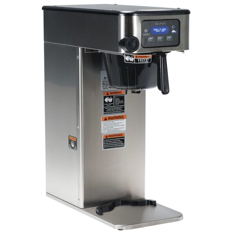 BUNN ICB-DV Infusion Coffee Brewer with Display Group — Dual-Volt, Stainless Steel (Servers Sold Separately)