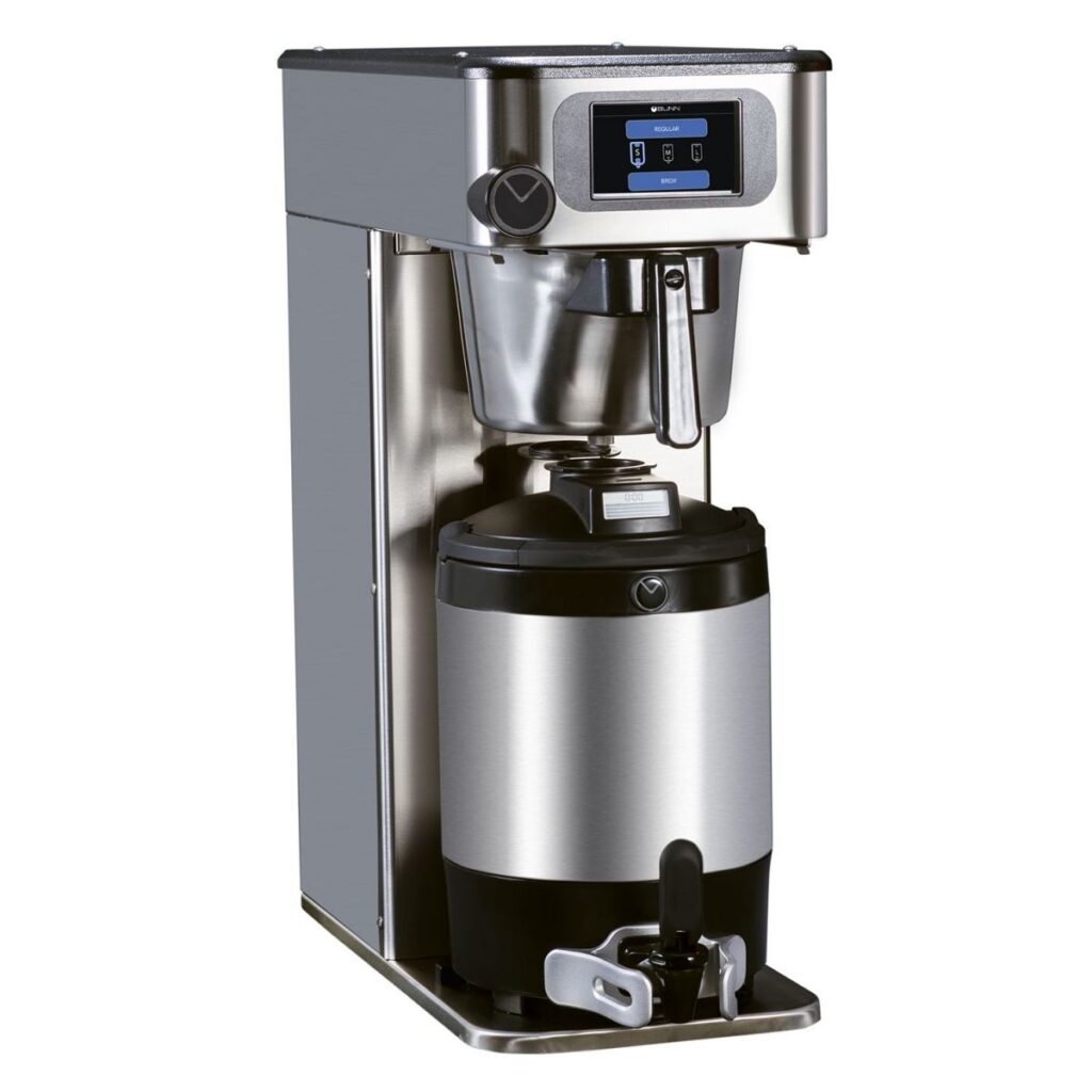 BUNN ICB-DV PE Infusion Coffee Brewer — 120V, Stainless Steel (Servers Sold Separately)