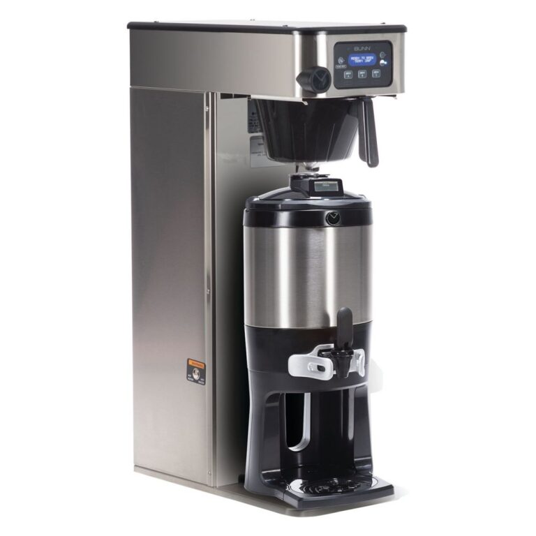 BUNN ICB-DV Tall Infusion Coffee Brewer — Dual-Volt, Stainless Steel (Servers Sold Separately)
