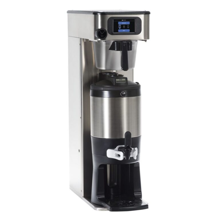 BUNN ICB-DV Tall PE Infusion Coffee Brewer — 120V, Stainless Steel (Servers Sold Separately)