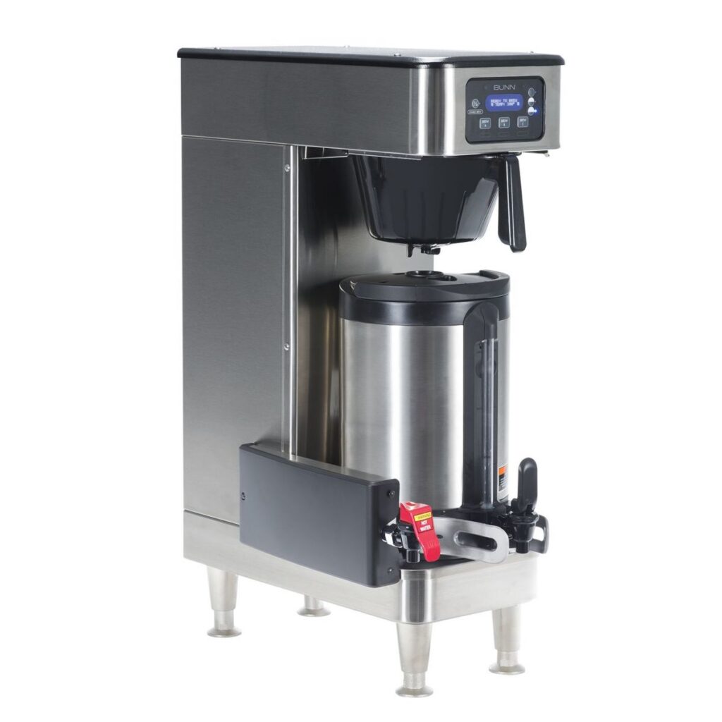 BUNN ICB Soft Heat DV Infusion Coffee Brewer — Dual-Volt, Stainless Steel (Servers Sold Separately)