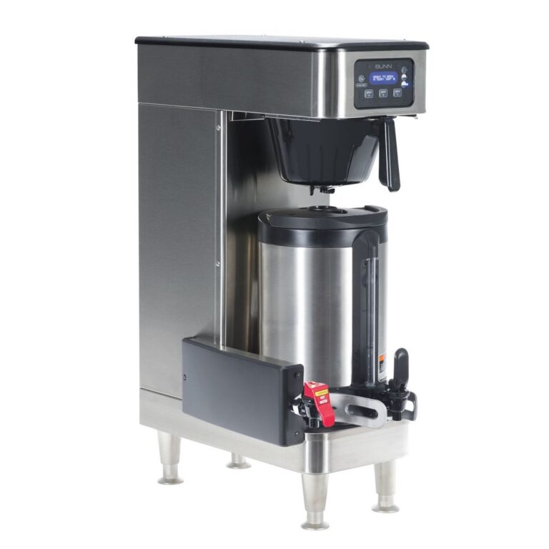 BUNN ICB Soft Heat Infusion Coffee Brewer — 120/240V, Stainless Steel (Servers Sold Separately)