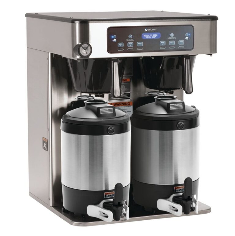 BUNN ICB Twin Infusion Coffee Brewer — 120/240V, Stainless Steel (Servers Sold Separately)