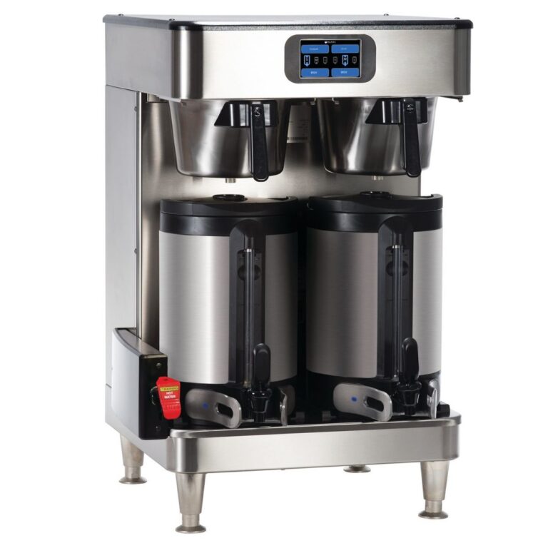BUNN ICB Twin Soft Heat PE Infusion Coffee Brewer with Wireless — 120/240V, Stainless Steel (Servers Sold Separately)