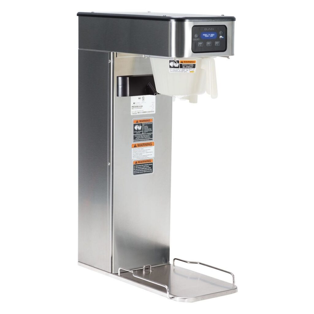 BUNN ITB Infusion Series Tea Brewer — 120V, Stainless Steel (Dispenser Sold Separately)