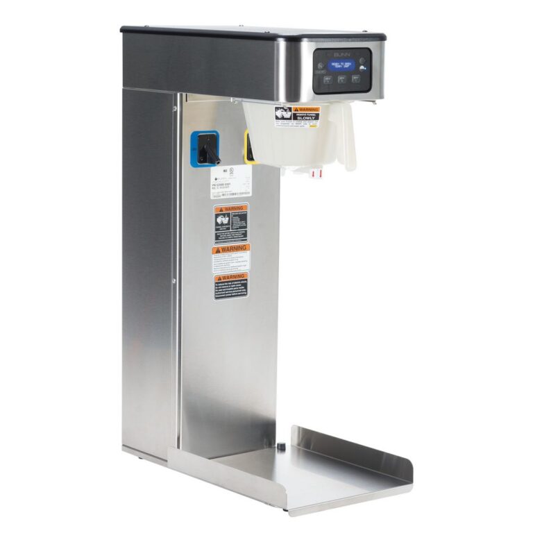 BUNN ITB Infusion Tea Brewer, Dual Dilution — 120V, Stainless Steel (Dispenser Sold Separately)