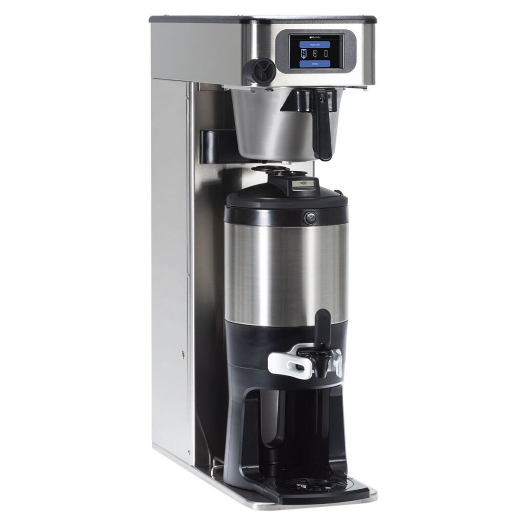 BUNN ITCB-DV HV PE High-Volume Infusion Tea & Coffee Brewer — 120/208-240V, Stainless Steel (Dispenser Sold Separately)