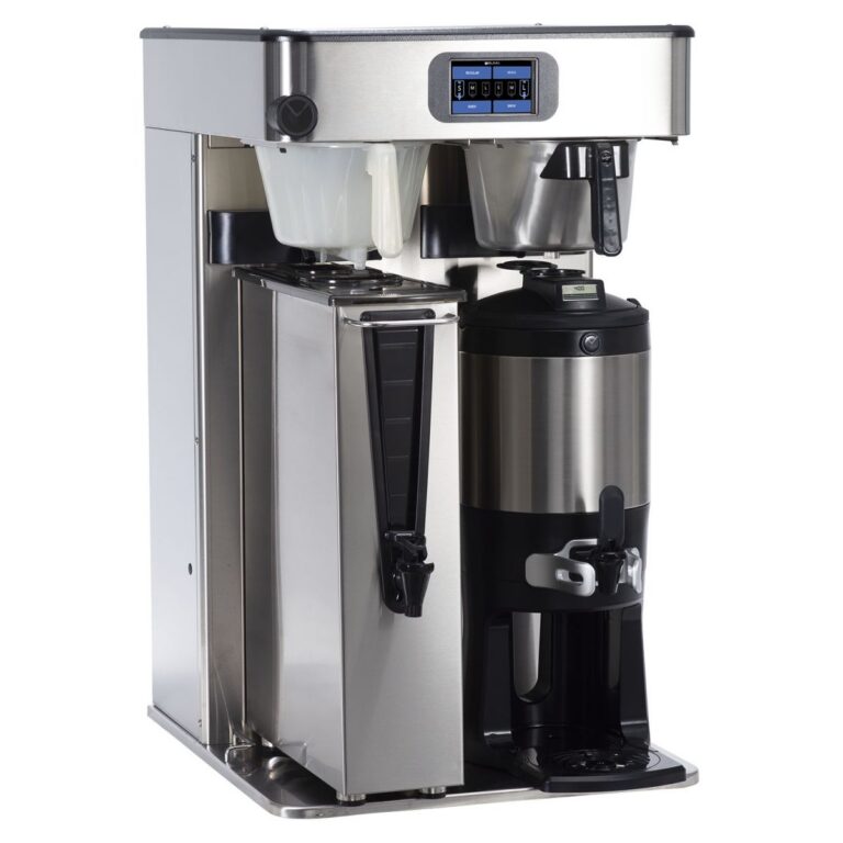 BUNN ITCB Twin HV PE High-Volume Infusion Tea & Coffee Brewer — 120/240V, Stainless Steel (Dispenser Sold Separately)